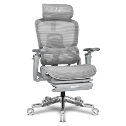 Imagem de Cadeira Ergonómica Alpha Gamer Swell Cinza