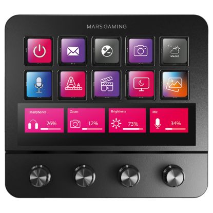 Imagem de Stream Deck Mars Gaming MSD-PRO Preto