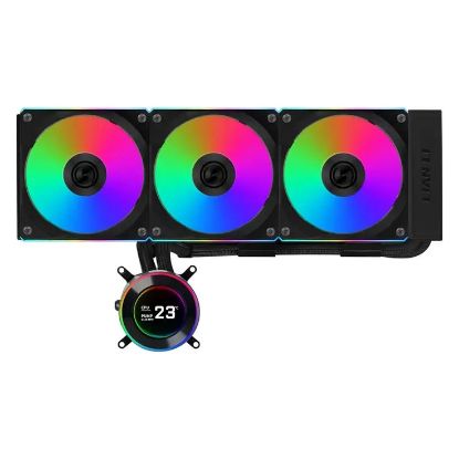 Imagem de Cooler CPU Lian Li Hydroshift II 360R LCD-C ARGB Preto