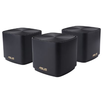 Imagem de Router Asus ZenWiFi Mesh(XD4) Dual-Band WiFi 6 Preto (Pack3)