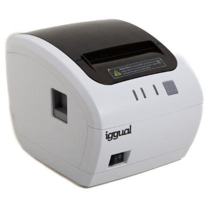 Imagem de Impressora Térmica Talões Iggual TP EASY 80mm (USB/RJ45) Branca
