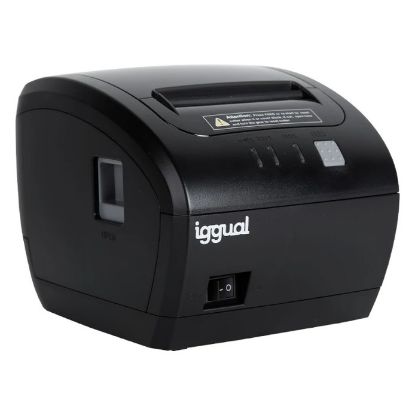 Imagem de Impressora Térmica Talões Iggual TP EASY 80mm (USB/RJ11/Wireless) Preta