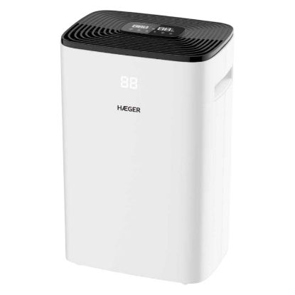 Imagem de Desumidificador Haeger Digital D-Force 20L/Dia / 35m2 Branco