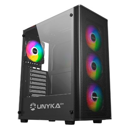 Imagem de Caixa Unyka Mir 100 ARGB (ATX) Vidro Temperado