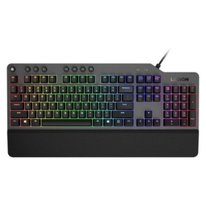 Imagem de Teclado Lenovo Legion K500 Gaming Mecânico RGB - Switch Linear Red (PT)