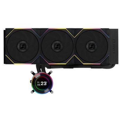 Imagem de Cooler CPU Lian Li Hydroshift II 360TL LCD-C ARGB Preto