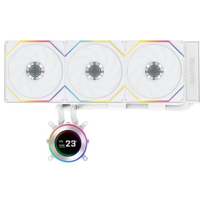 Imagem de Cooler CPU Lian Li Hydroshift II 360TL LCD-C ARGB Branco