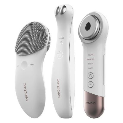 Imagem de Kit de Limpeza Facial Cecotec Bamba FaceCare SkinRoutine Branco