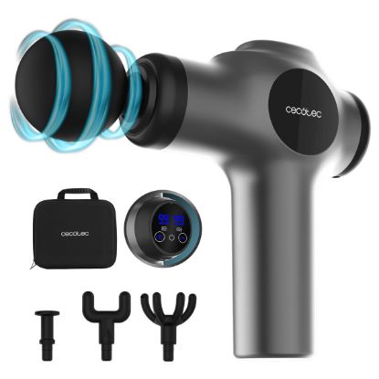 Imagem de Pistola de Massagem Cecotec SkinCare Massage Gun Cinza