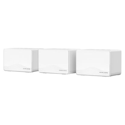 Imagem de Router Mercusys Wireless BE3600 Halo H25BE Whole Home Mesh Tri-Band Gigabit WiFi 7 (Pack3)