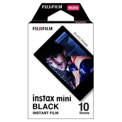 Imagem de Papel Fotográfico Instax Mini Frame Preta (10 Folhas)