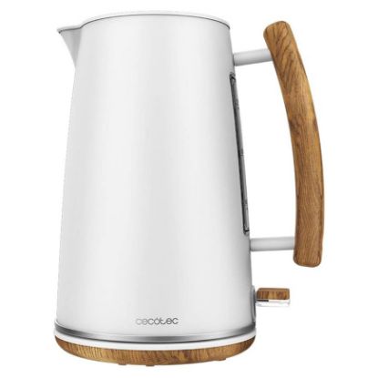 Imagem de Jarro Elétrico Cecotec ThermoSense 400 White Woody 1.7L - 3000W Branco