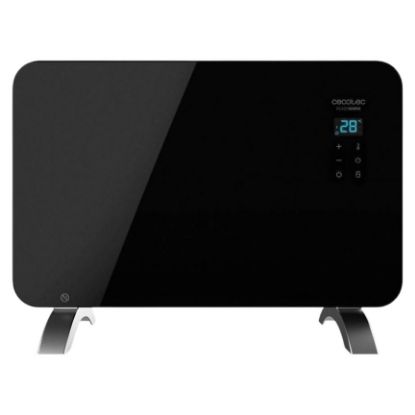 Imagem de Aquecedor Elétrico Cecotec Ready Warm 6670 Crystal Connection 1000W Preto