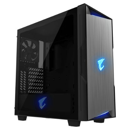 Imagem de Caixa Gigabyte AORUS C300G RGB Preta (ATX) (Vidro Temperado)