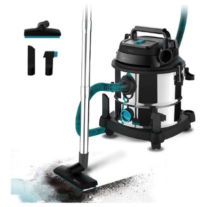 Imagem de Aspirador de Sólidos e Líquidos Cecotec Conga Rockstar Wet&Dry 1400W Steel s/ Saco