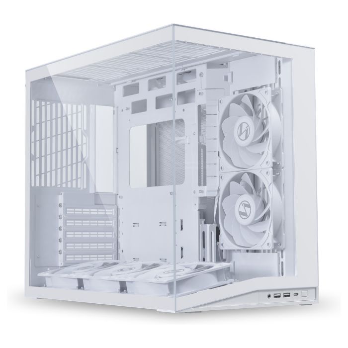 Caixa Lian Li O11 Mini V2 Flow Branca (ATX) (Vidro Temperado