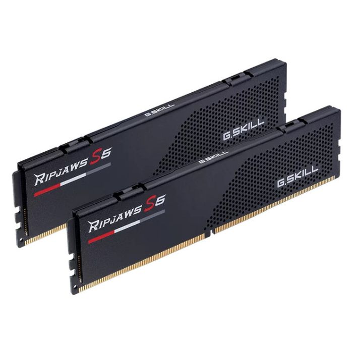 Dimm DDR5 Pack 2x 16GB (32GB) G.Skill CL30 XMP 6000Mhz Ripjaws S5 Preta ...