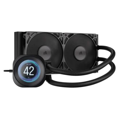 Imagem de Cooler CPU Corsair Nautilus RS LCD Liquid 240mm Preto