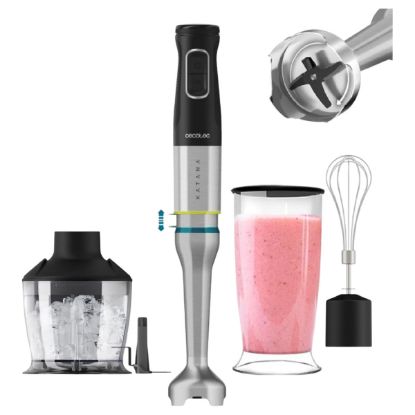 Imagem de Varinha Cecotec Katana 12 Chop B 1200W Preta/Inox