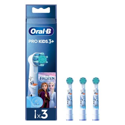 Imagem de Recarga p/ Escova de Dentes Elétrica Oral-B Pro Kids Frozen (Pack3)