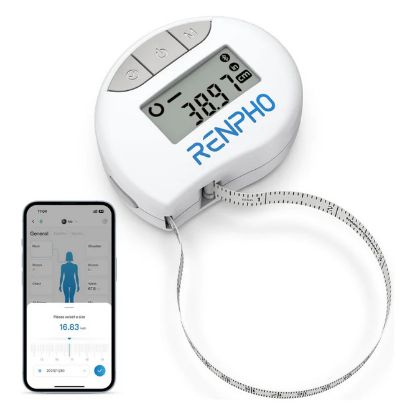Imagem de Fita Métrica Corporal Renpho Smart Body Tape Measure+ Preta