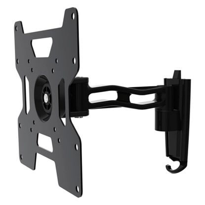 Imagem de Suporte Parede p/ Ecrã 17"/37" Haeger Double Tilt & Swivel Inclinável/Giratório Preto