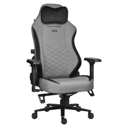 Imagem de Cadeira Gaming Alpha Gamer Alegra Fabric Evo Cinza