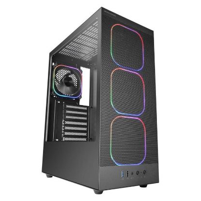 Imagem de Caixa Mars Gaming MC-NEBULA ARGB Preta (ATX) (Vidro Temperado)