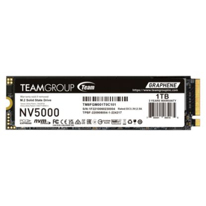 Imagem de SSD M.2 2280 TeamGroup T-Force NV5000 Gen4 NVMe 1TB