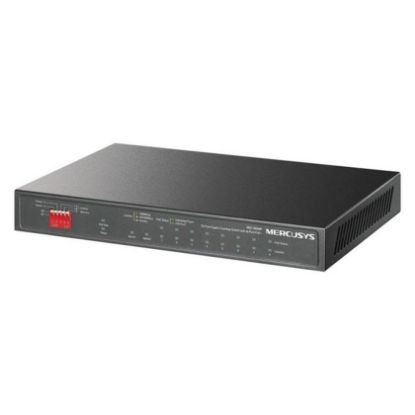 Imagem de Switch de Rede Mercusys 10 Portas Gigabit 8xPoE+/2x Gigabit - MS110GMP