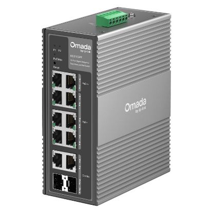 Imagem de Switch de Rede TP-Link Omada 10 Portas Gigabit 6x PoE+/ 2x PoE++/ 2x SFP - IES210GPP