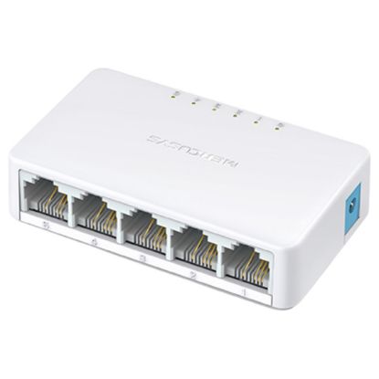 Imagem de Switch de Rede Mercusys 5 Portas 10/100Mbps - MS105