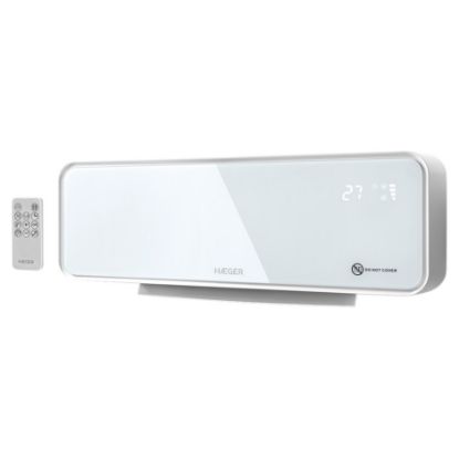 Imagem de Aquecedor Cerâmico Parede Haeger iShine 2000W Branco c/ Comando