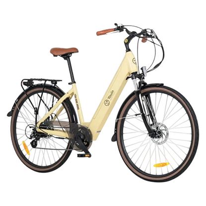 Imagem de Bicicleta Elétrica Youin Viena Passeio 28" 250W Creme