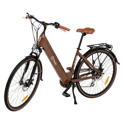 Imagem de Bicicleta Elétrica Youin Viena Passeio 28" 250W Café