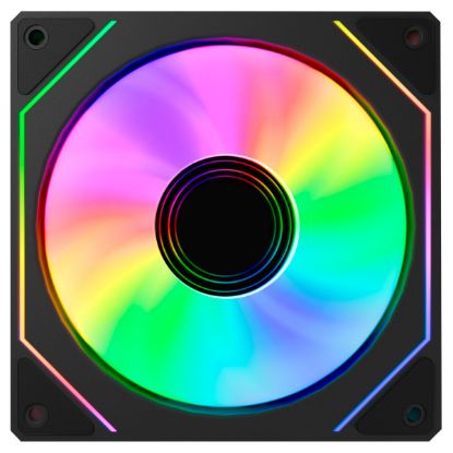 Imagem de Ventoinha 120mm Abysm Arclight 3.0 ARGB PWM Preta