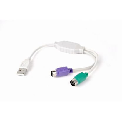 Imagem de Cabo Conversor USB-PS/2 Gembird