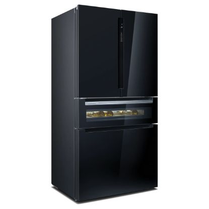 Imagem de Frigorífico Americano Side By Side Siemens KF96RSBEA Preto - 183cm