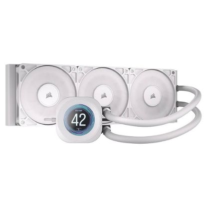 Imagem de Cooler CPU Corsair Nautilus RS LCD Liquid 360mm Branco