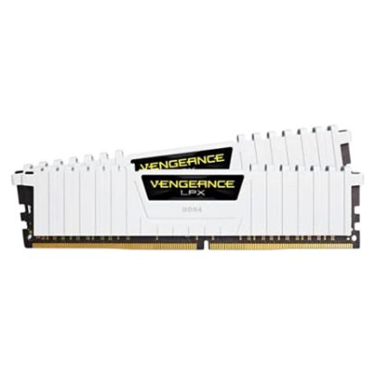 Imagem de Dimm DDR4 Pack 2x 8GB (16GB) Corsair CL16 3200Mhz Vengeance LPX Branca