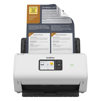 Imagem de Scanner Brother ADS-4550W Branco