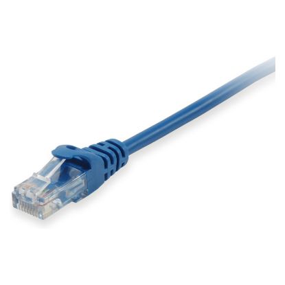 Imagem de Cabo de Rede RJ45 Equip Cat.6 UTP Azul - 1Mtr