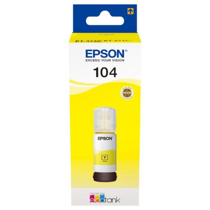Imagem de Tanque de Tinta Epson 104 Amarelo (EcoTank)