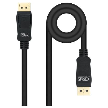 Imagem de Cabo DisplayPort v1.4 NanoCable - 1Mtr