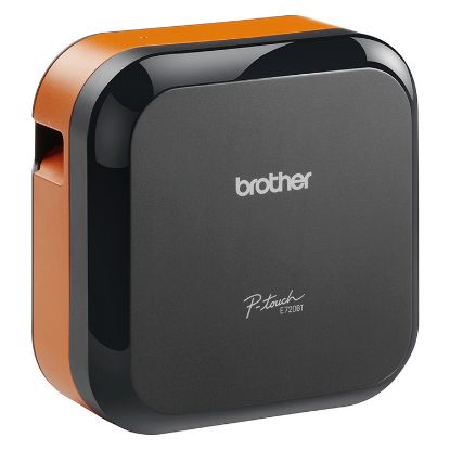 Imagem de Rotuladora Eletrónica Brother PT-E720BT Cube Preta/ Laranja