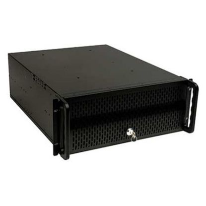 Imagem de Caixa Unyka Rack 19" 4U UK-4129 Preta (ATX)