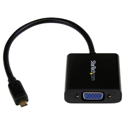 Imagem de Cabo Adaptador MicroHDMI p/ VGA M/F StarTech
