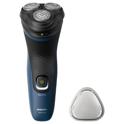 Imagem de Máquina de Barbear Philips Shaver 1000 Series S1151/00 Preto/ Azul