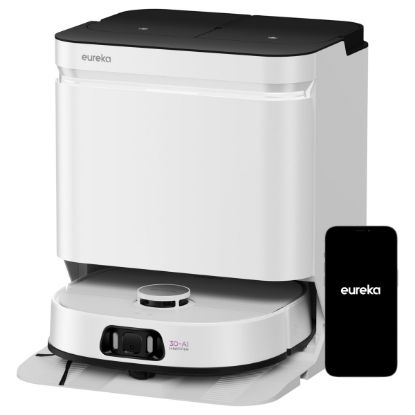 Imagem de Aspirador Robot Eureka J15 Ultra 1.9kPa c/ Base de Autolimpeza Branco