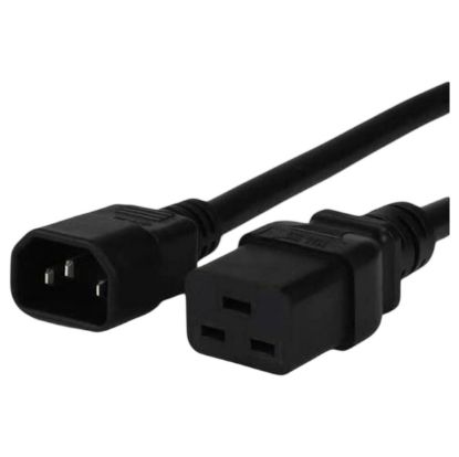Imagem de Cabo de Alimentação IEC C14/C19 Salicru Preto - 1.8Mtr